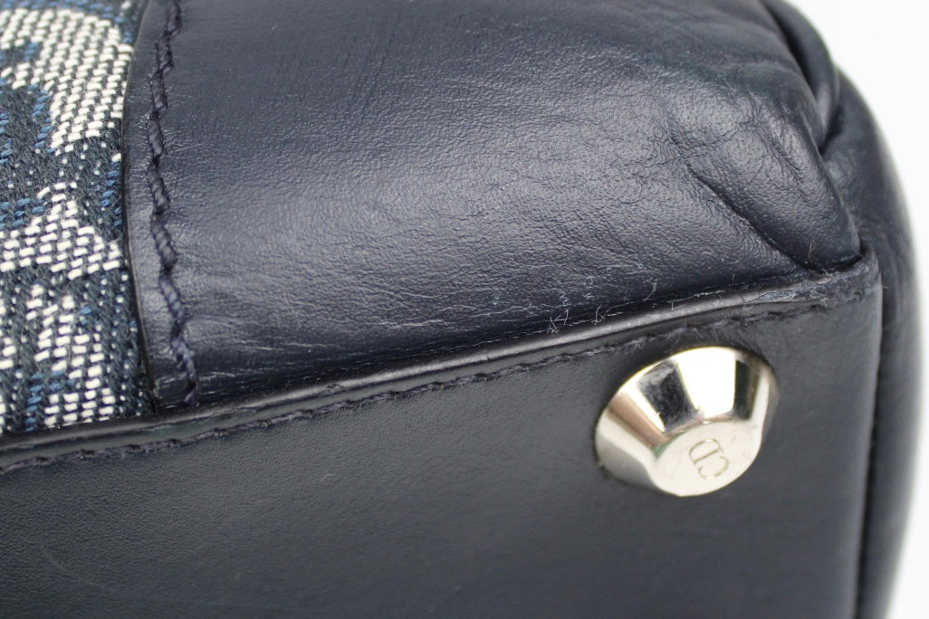 Pre-owned Dior Monogram Trotter Mini Tote Bag 2005