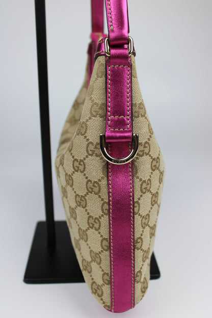 Gucci Monogram Britt Hobo Bag