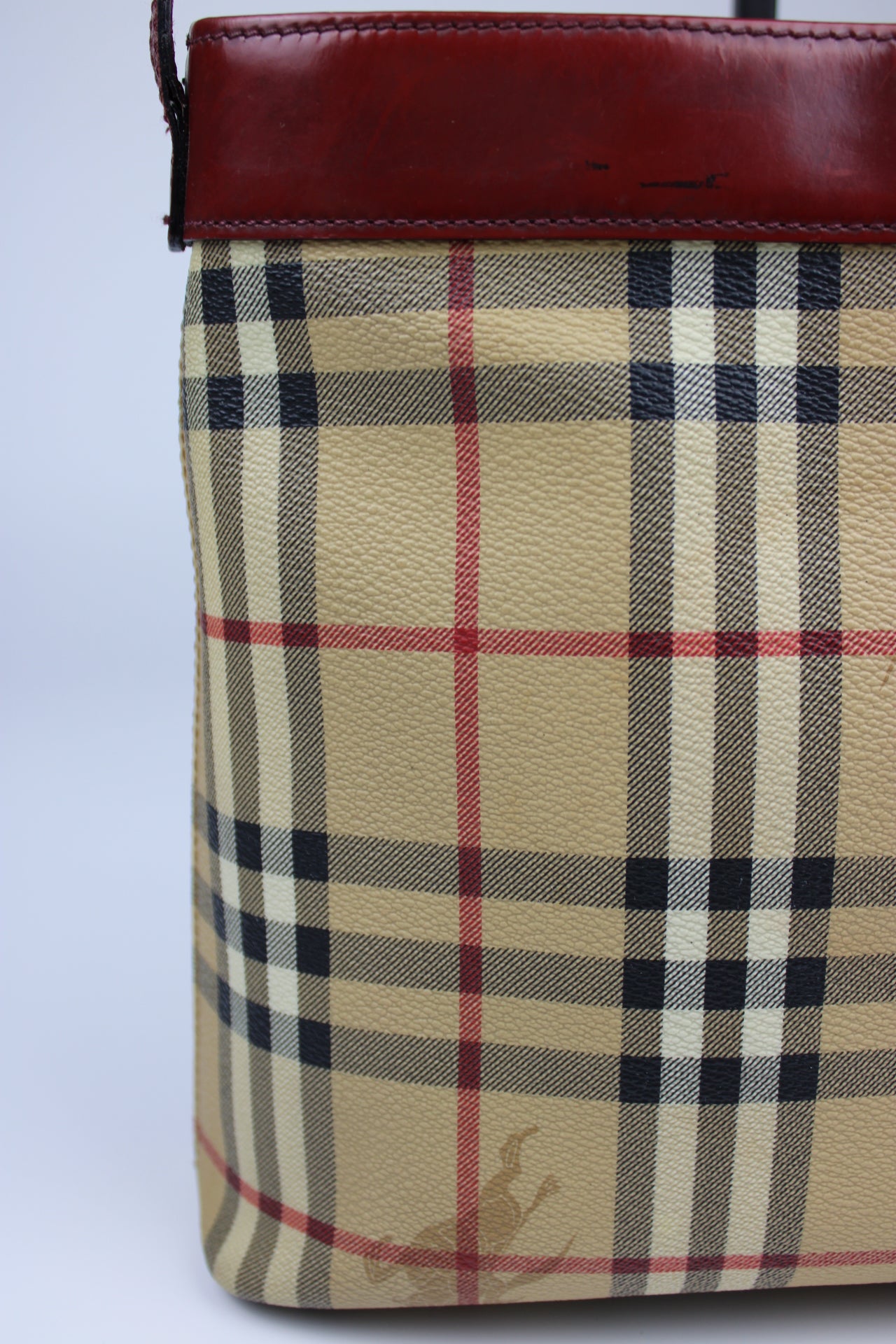 Burberry Haymarket Shoulder Bag 2003