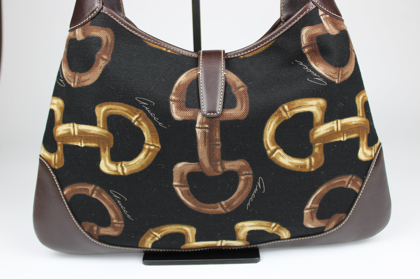 Gucci Horsebit Print Jackie Bag