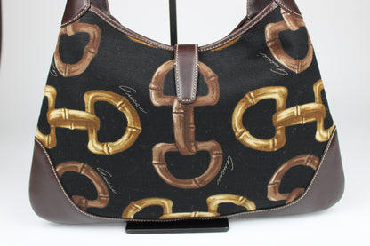 Gucci Horsebit Print Jackie Bag