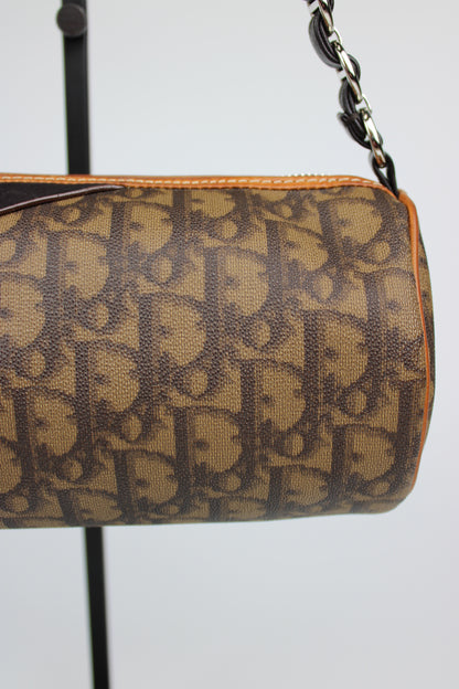 Dior Monogram Romantique Barrel Bag 2007