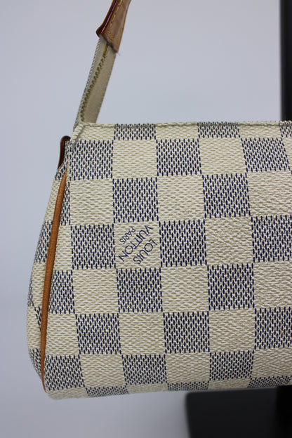 Louis Vuitton Damier Azur Eva Pochette Bag 2012