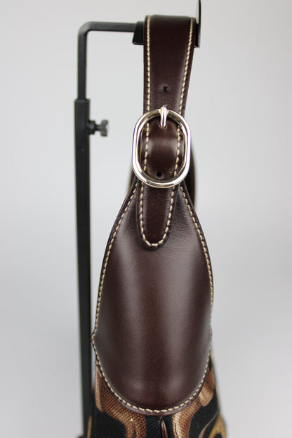 Gucci Horsebit Print Jackie Bag