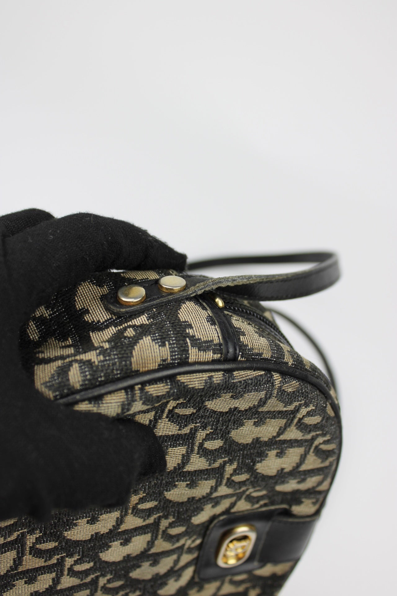 Dior Monogram Cross Body Bag 1980s