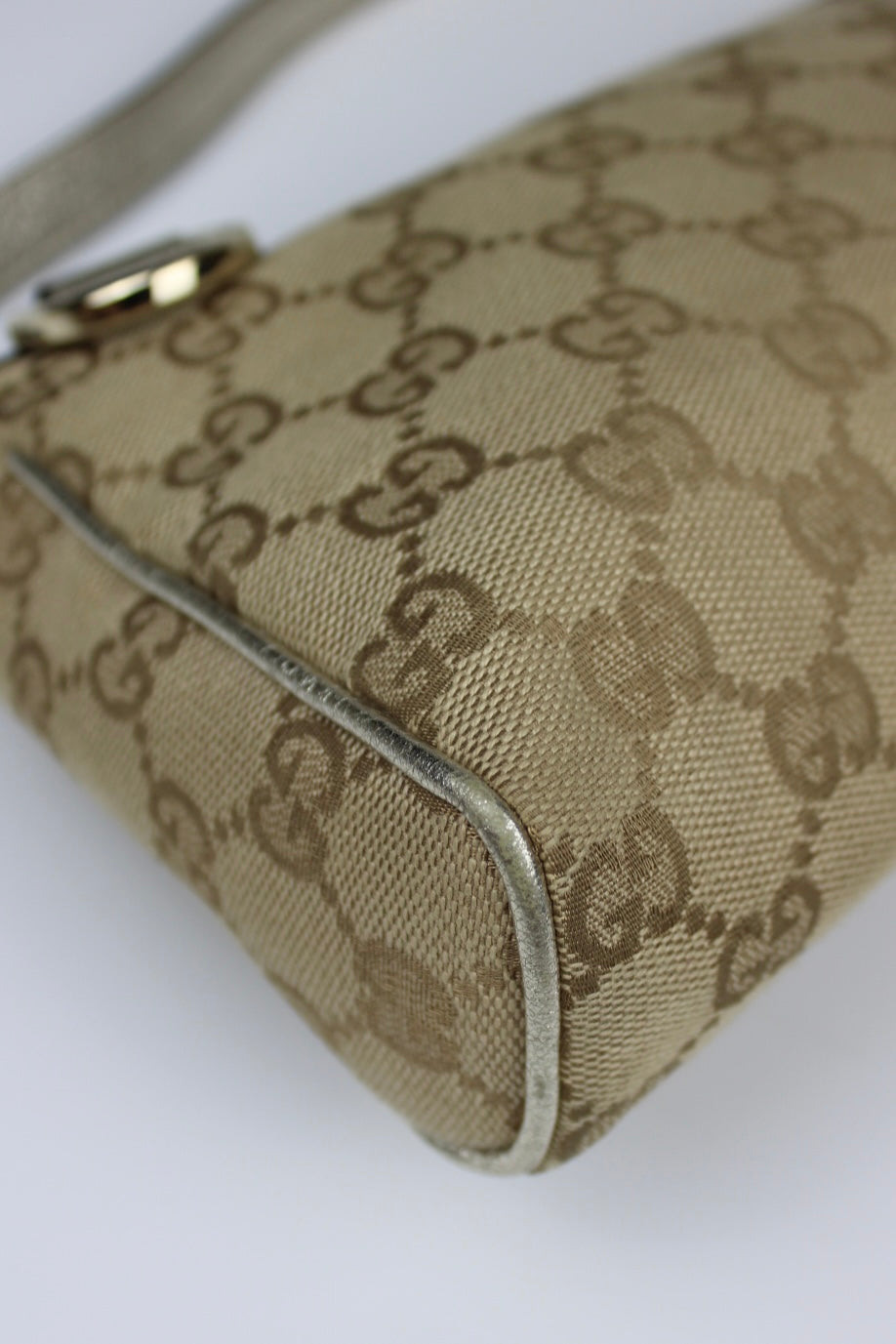 Gucci Monogram D-Ring Pochette Bag