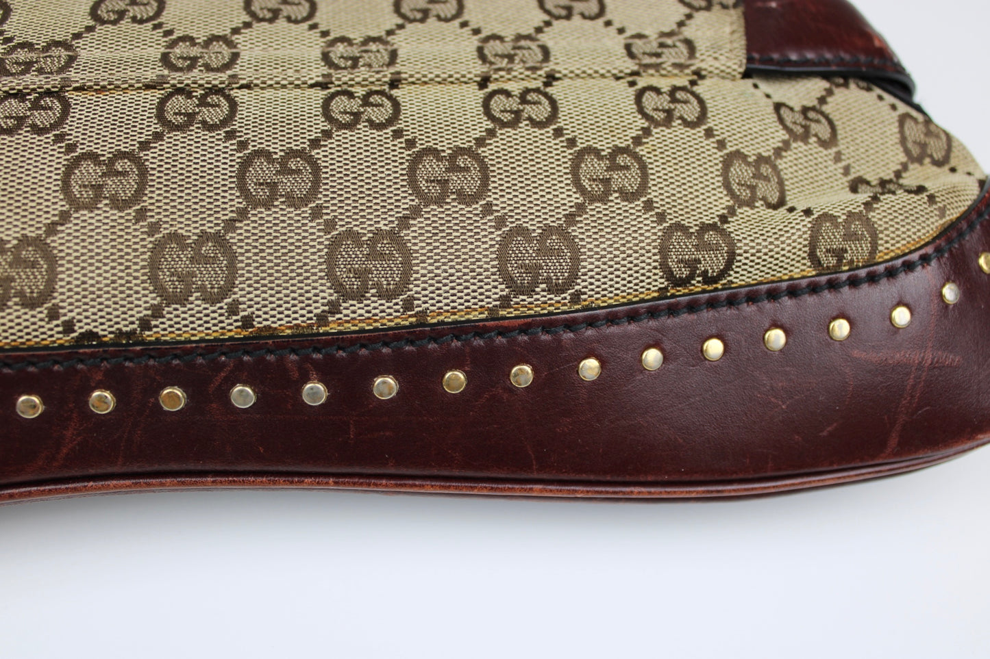 Gucci Tom Ford Monogram Horsebit Bag 2003
