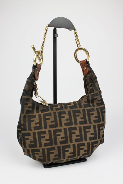 Fendi Zucca Chain Strap Bag