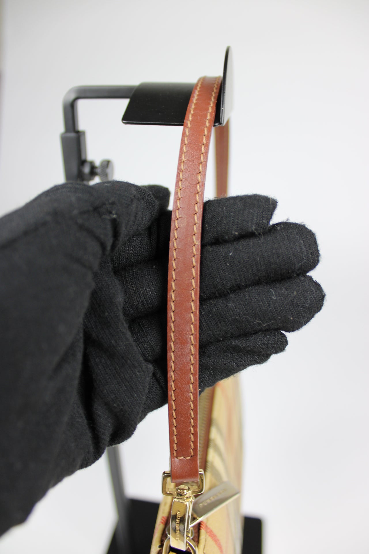 Burberry Haymarket Check Pochette Bag 2003