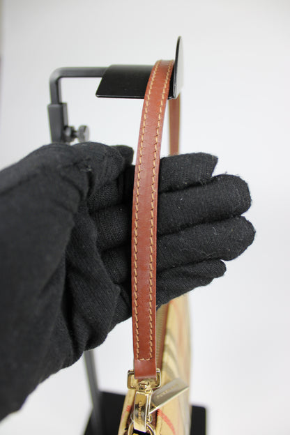 Burberry Haymarket Check Pochette Bag 2003