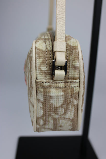 Dior Monogram Embroidered Pochette Bag 2005