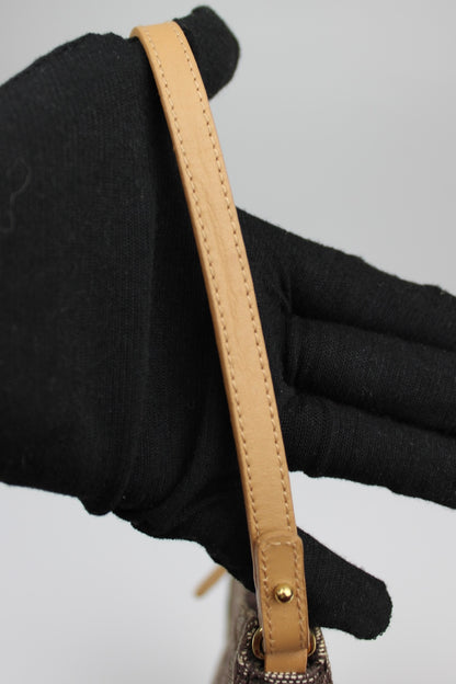 Dior Monogram Mini Saddle Bag 2001