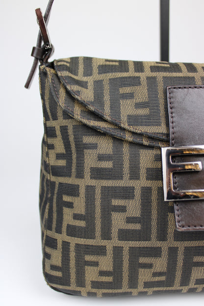 Fendi Zucca Baguette Bag