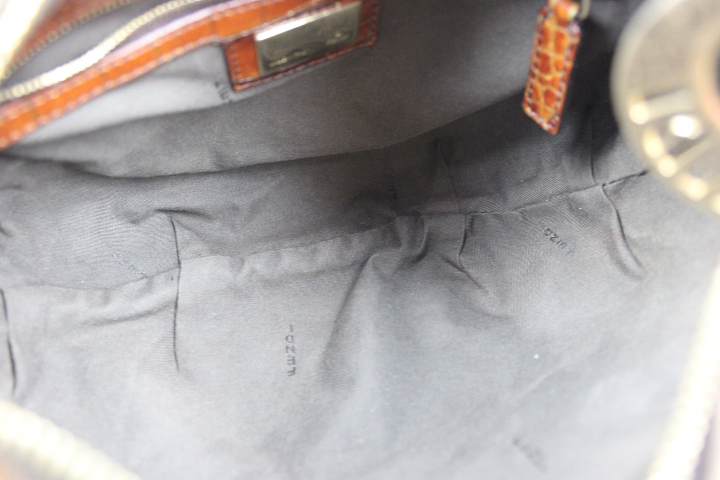 Fendi Zucca Chain Strap Bag