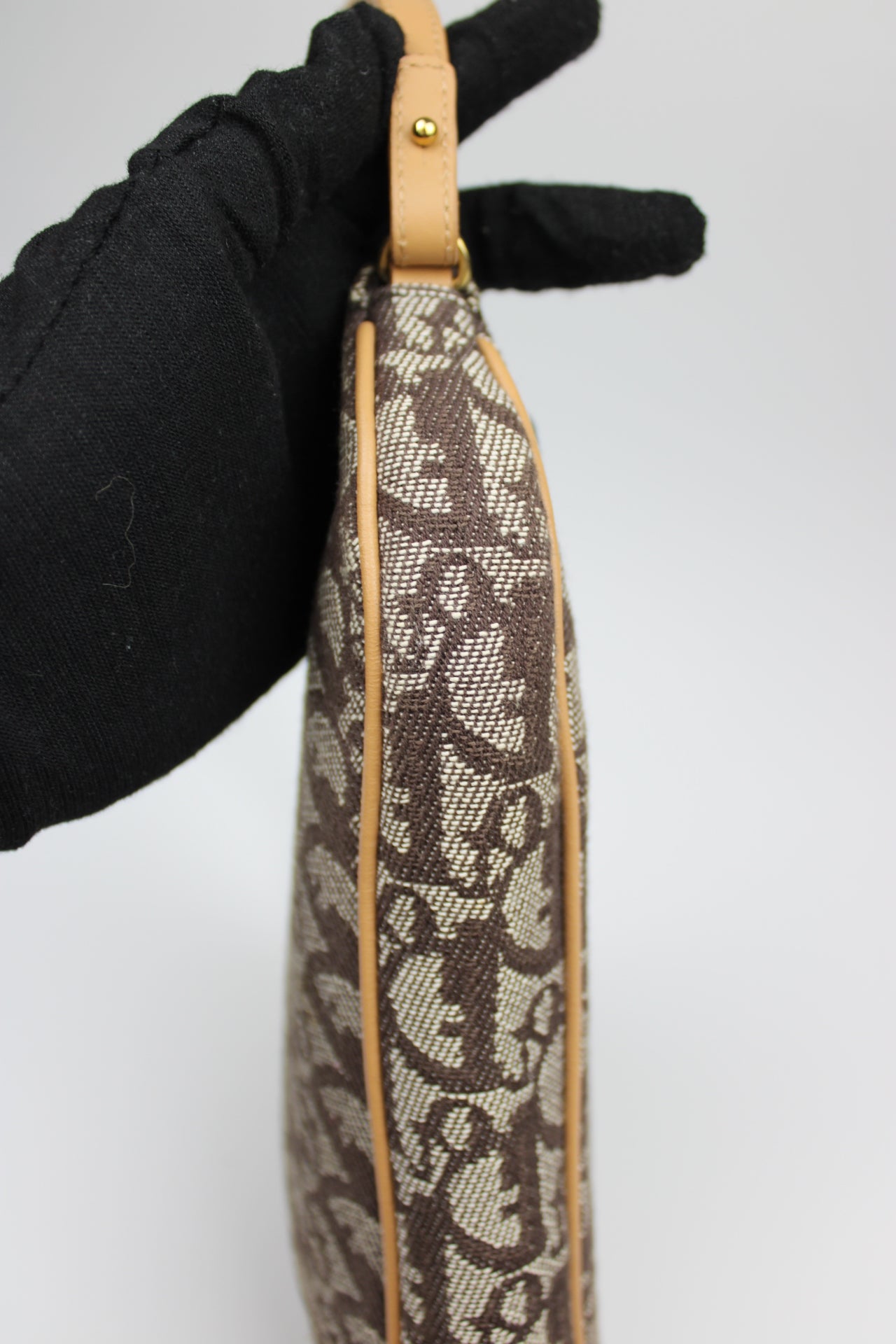 Dior Monogram Mini Saddle Bag 2001