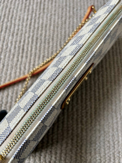 Louis Vuitton Damier Azur Eva 2-Way Bag 2010