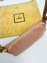 Load image into Gallery viewer, Fendi Zucchino Mini Baguette Bag
