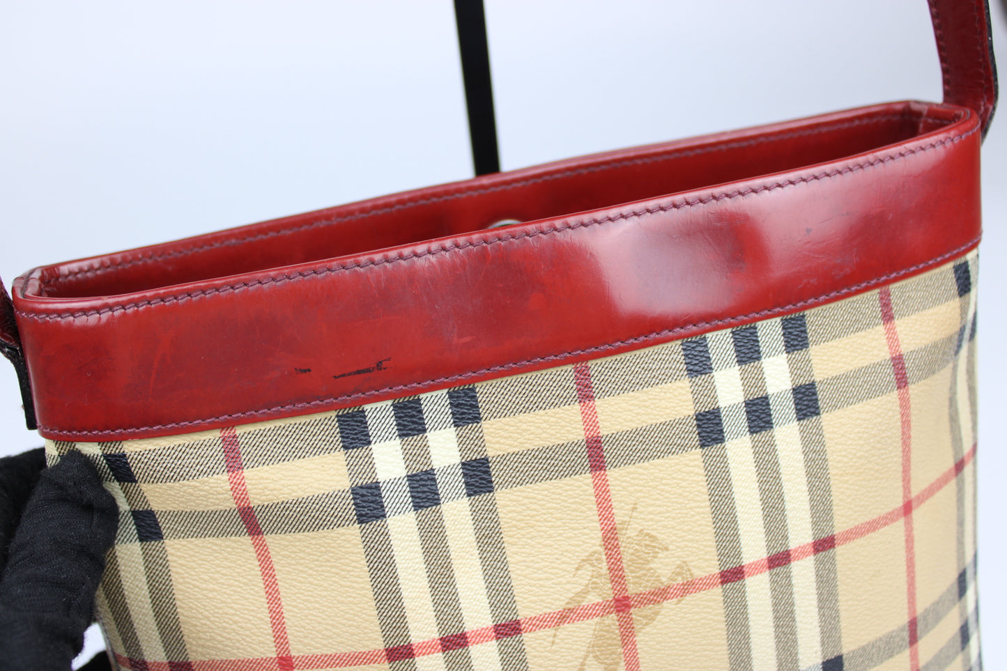 Burberry Haymarket Shoulder Bag 2003