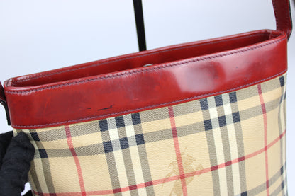 Burberry Haymarket Shoulder Bag 2003