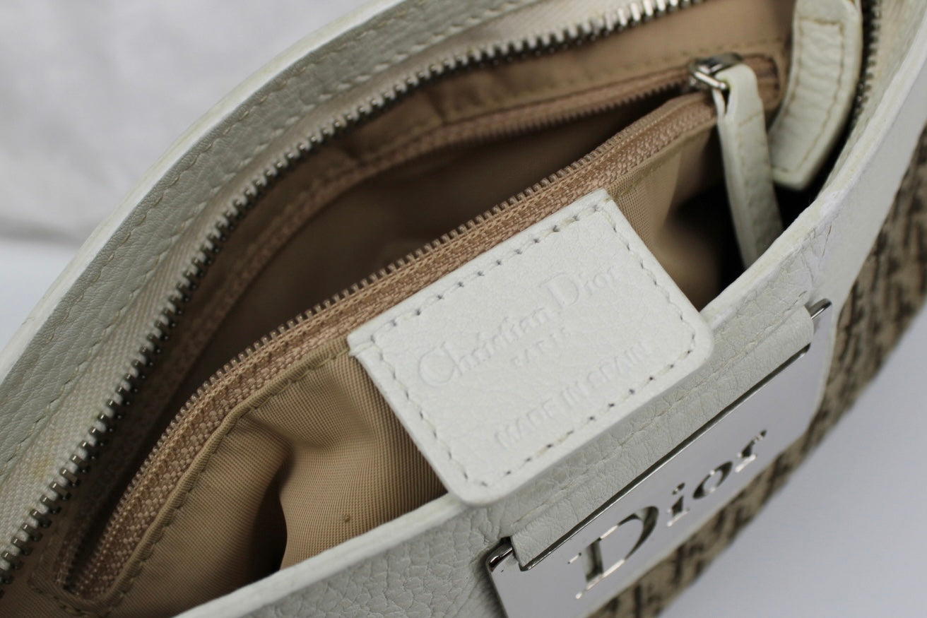 Dior Monogram Columbus Pochette Bag 2006