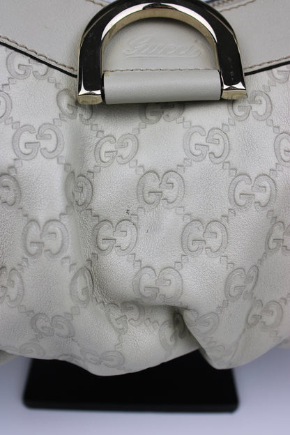 Gucci Monogram Abbey Leather Bag