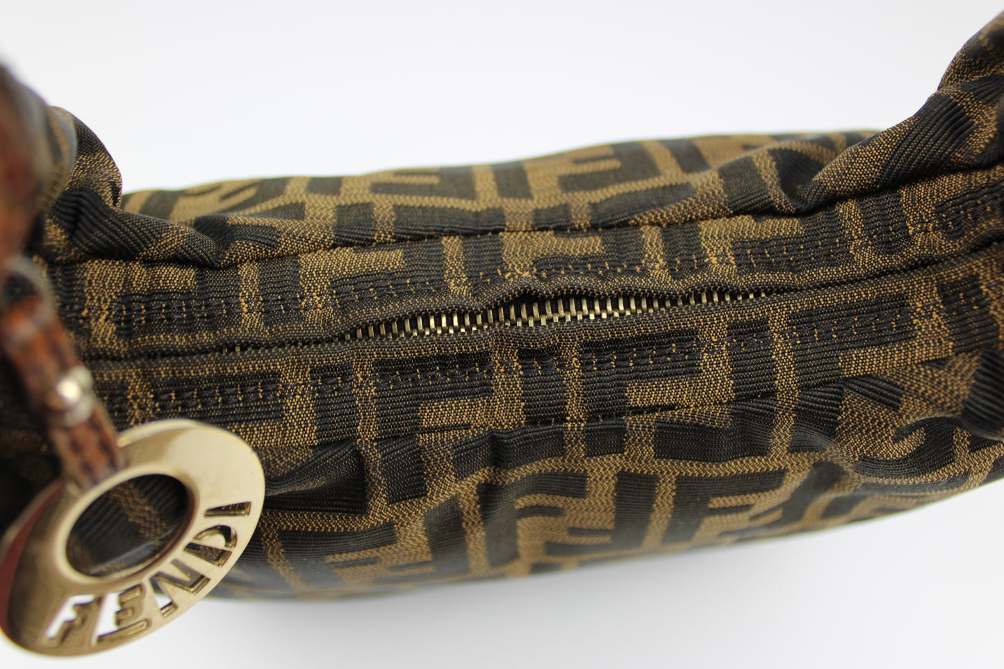 Fendi Zucca Chain Strap Bag