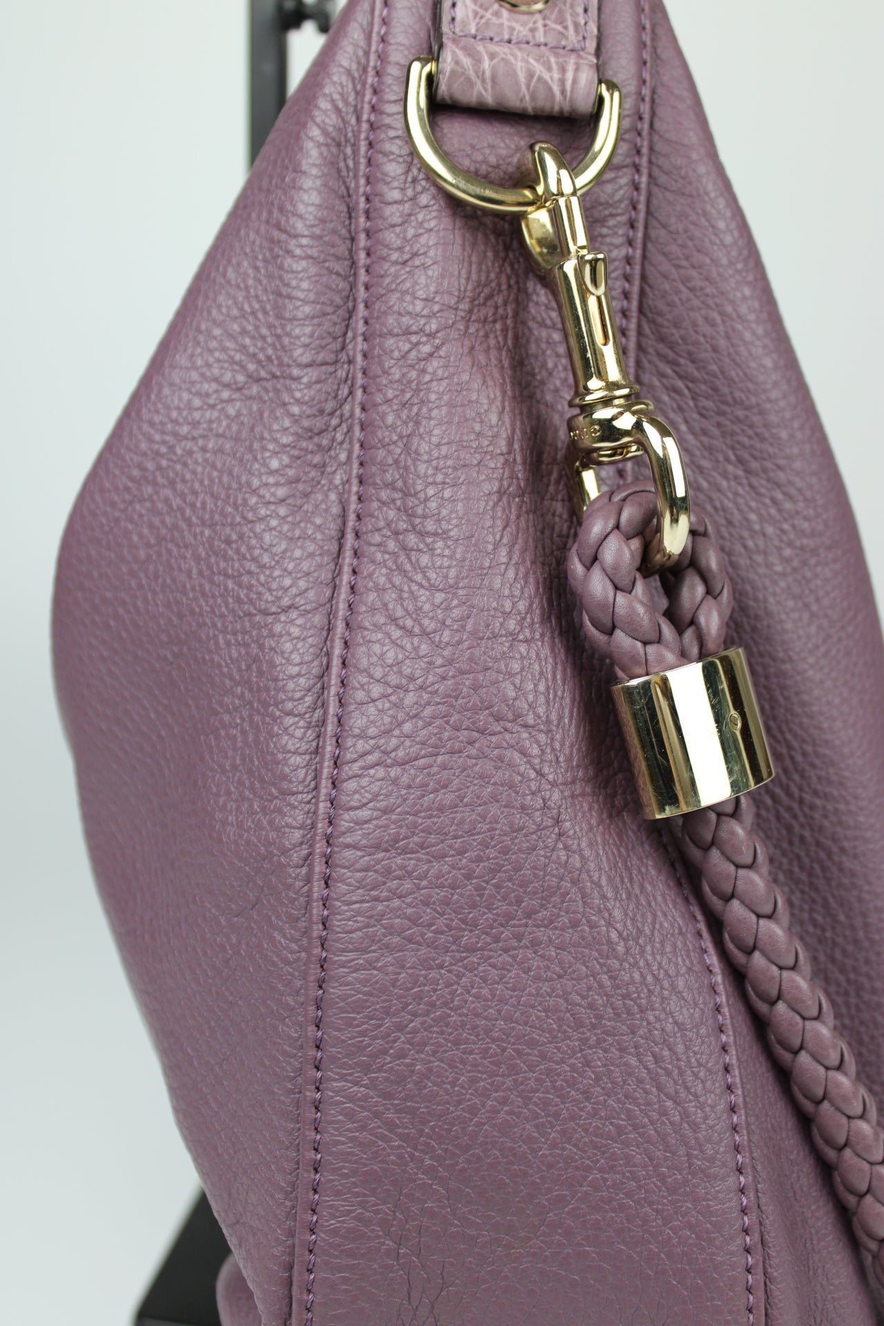Gucci Leather G-Wave Hobo Bag Europe Exclusive
