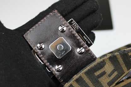 Fendi Zucca Baguette Bag