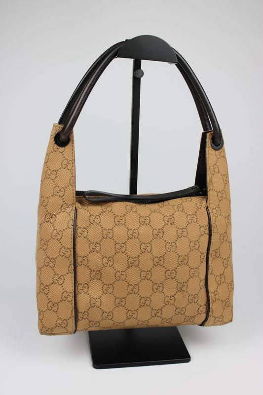 Gucci Monogram Denim Shoulder Bag