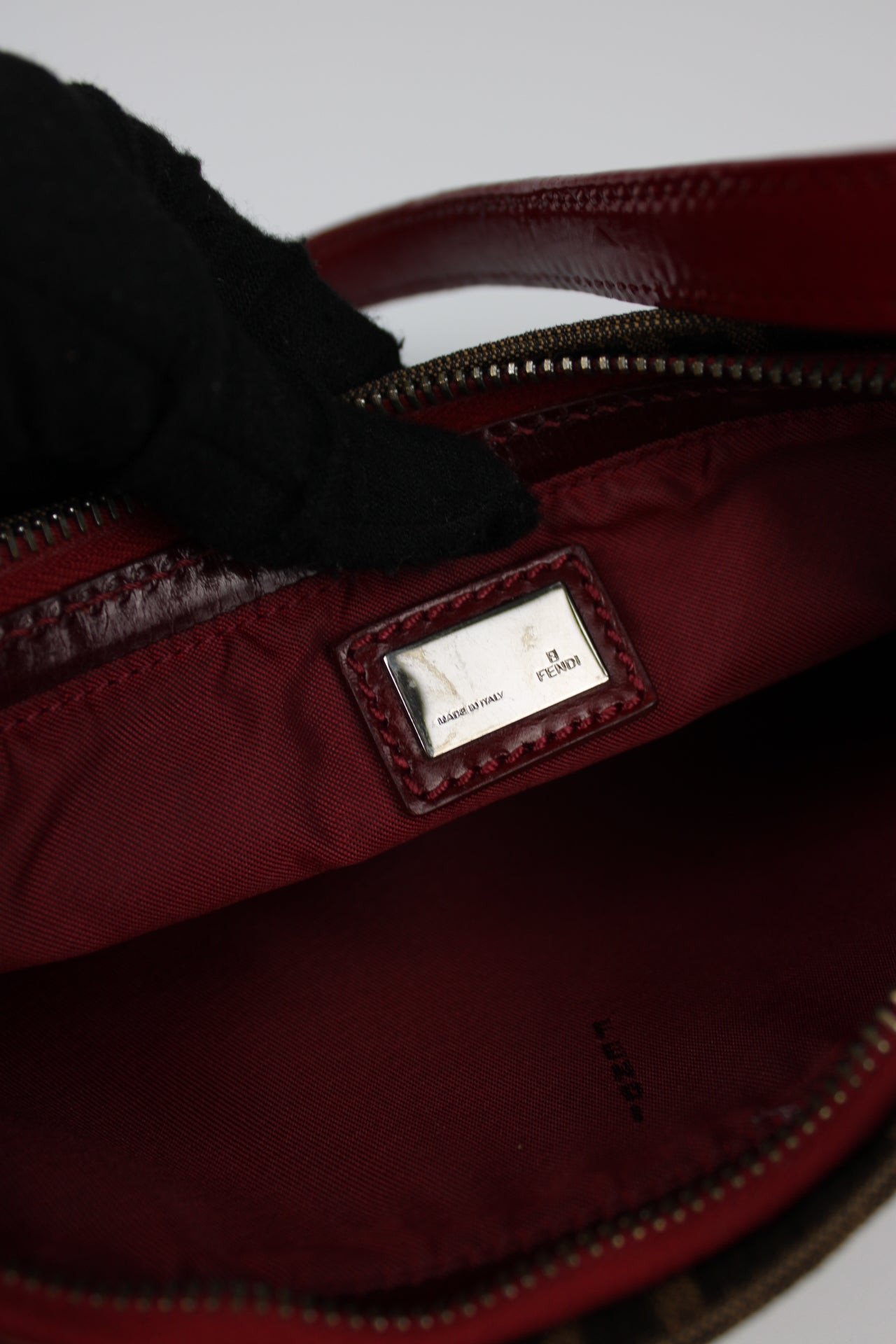 Fendi Zucca Pochette Bag (Restored)