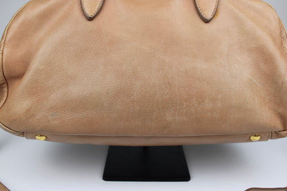 Miu Miu Leather Hobo Bag