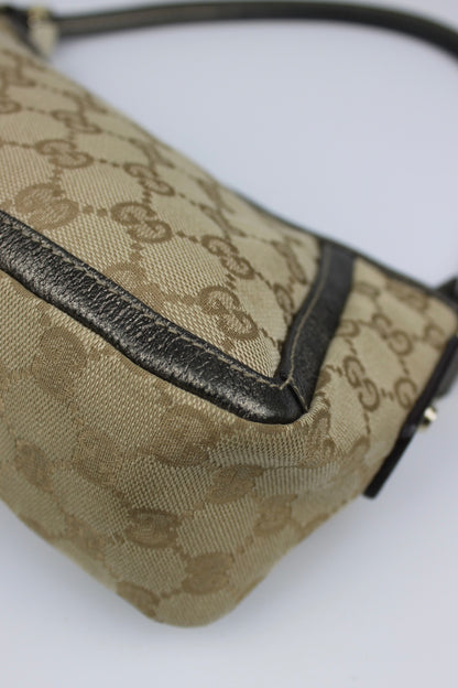 Pre-owned Gucci Monogram Abbey Bag