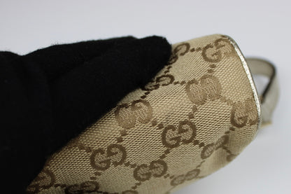 Gucci Monogram D-Ring Pochette Bag