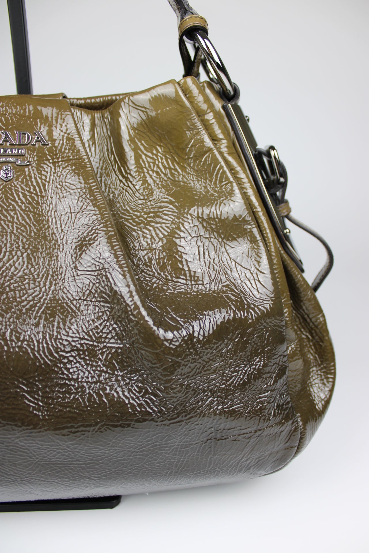 Prada Vernice Sfumata Ombré Patent Bag 2008