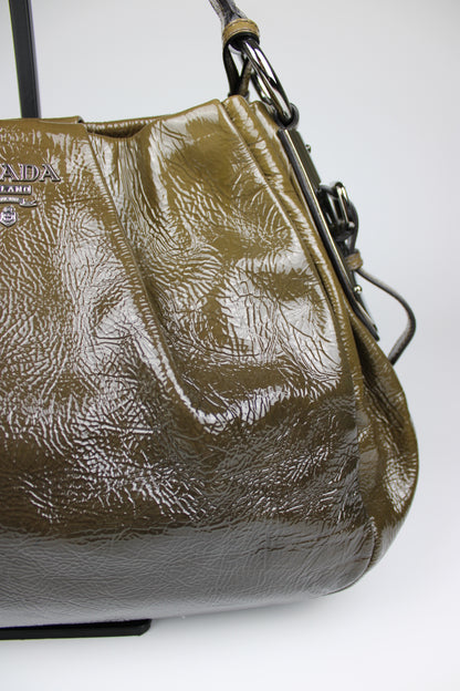 Prada Vernice Sfumata Ombré Patent Bag 2008