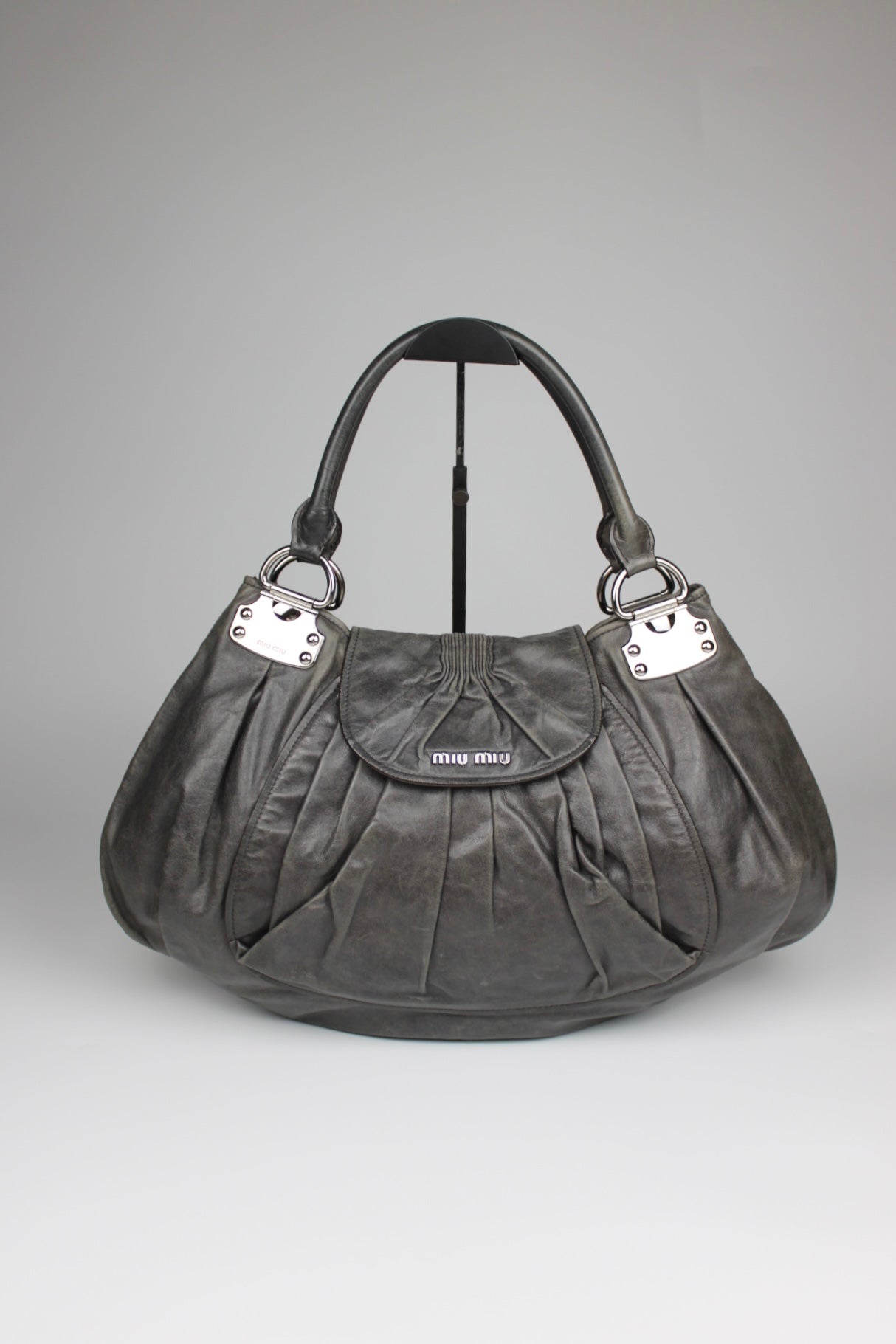 Miu Miu Vitello Shine Tote Bag