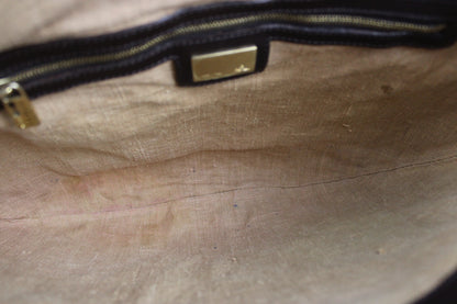 Fendi Zucca Oyster Shoulder Bag