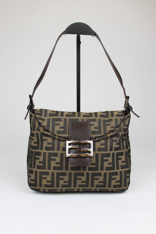 Fendi Zucca Baguette Bag