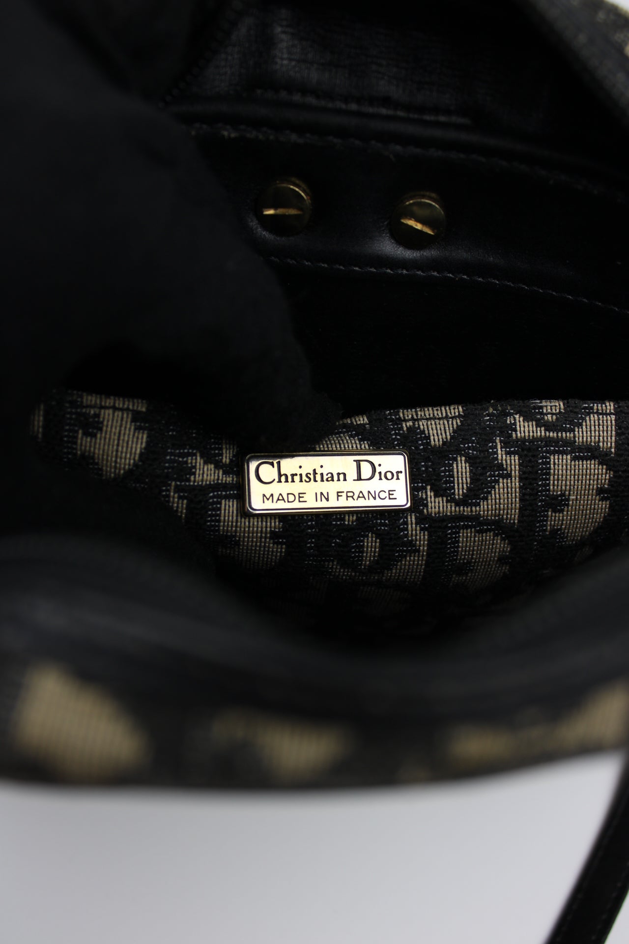 Dior Monogram Cross Body Bag 1980s