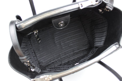 Prada Calfskin Leather Tote 2-Way Bag 2013