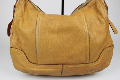 Prada Cervo Leather Hobo Bag