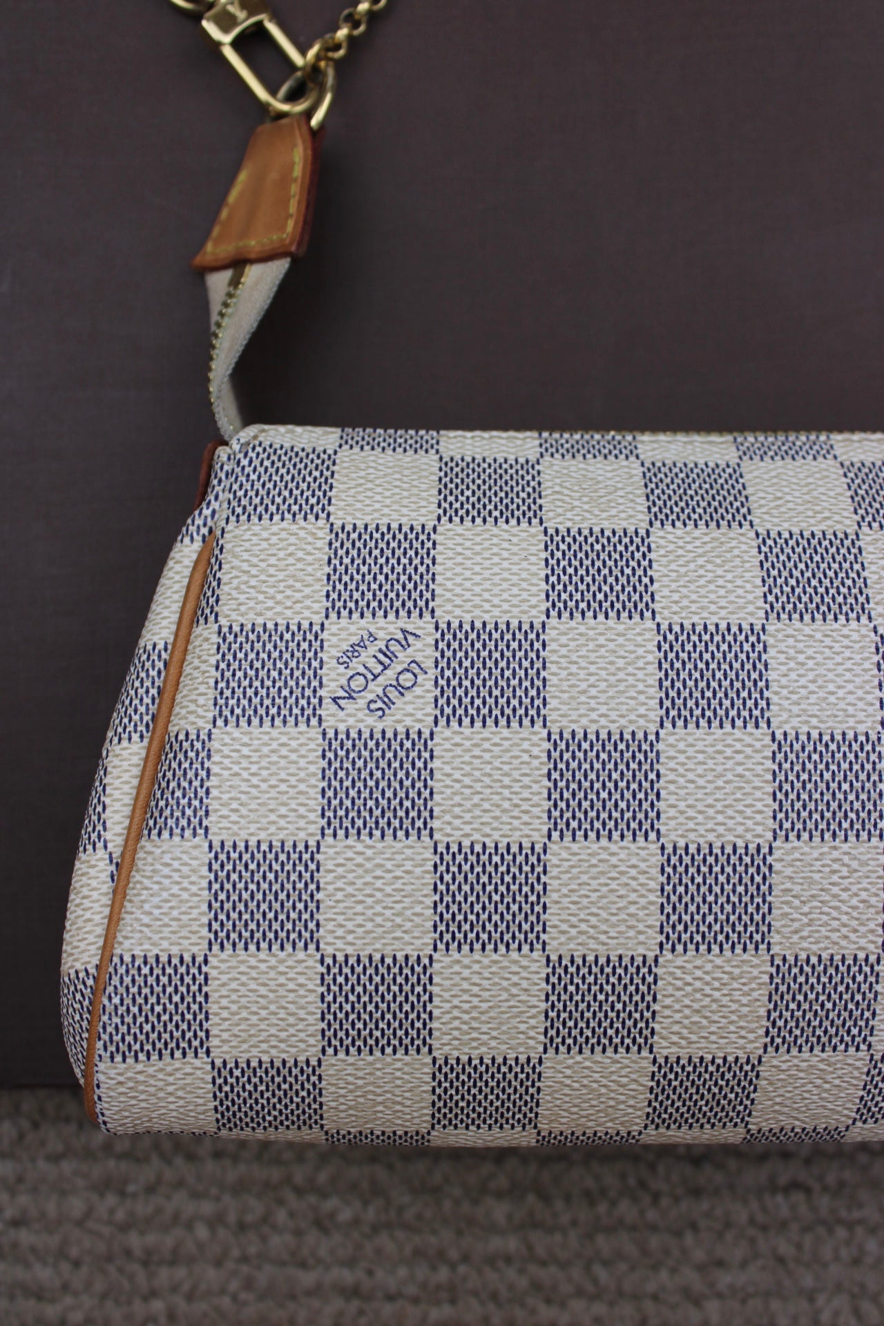 Louis Vuitton Damier Azur Eva 2-Way Bag 2010