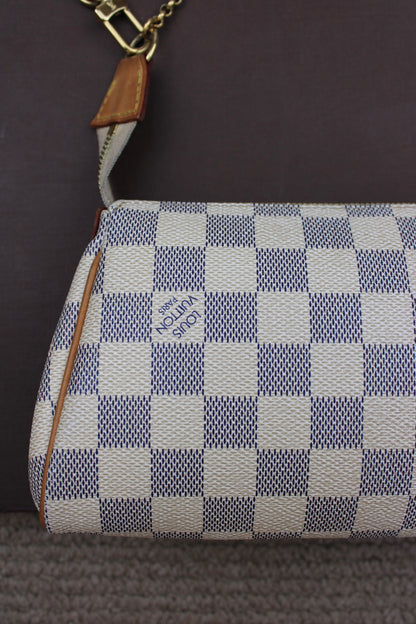 Louis Vuitton Damier Azur Eva 2-Way Bag 2010