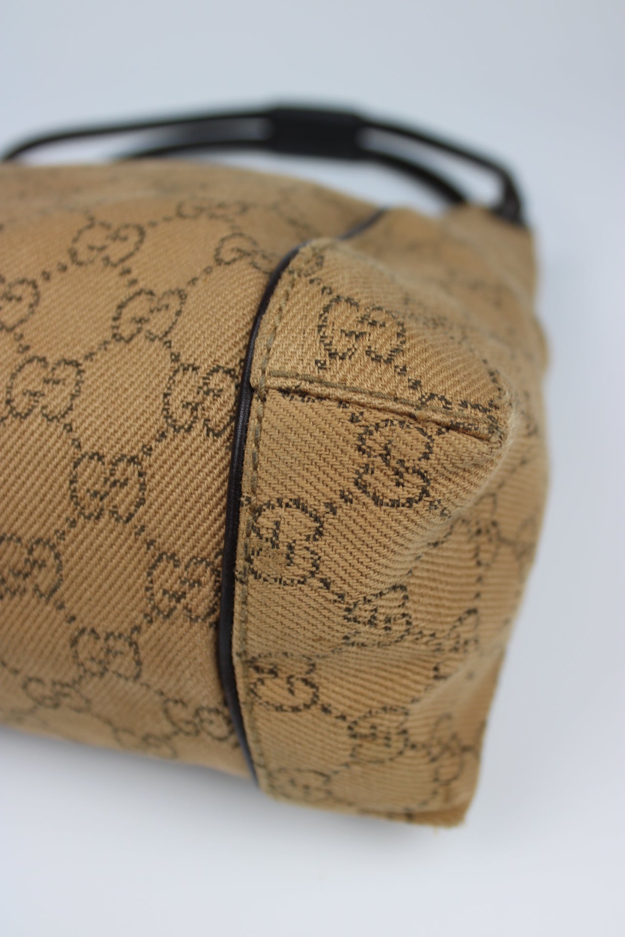 Gucci Monogram Denim Shoulder Bag