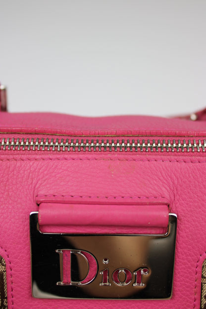 Dior Monogram Columbus Boston Bag 2005