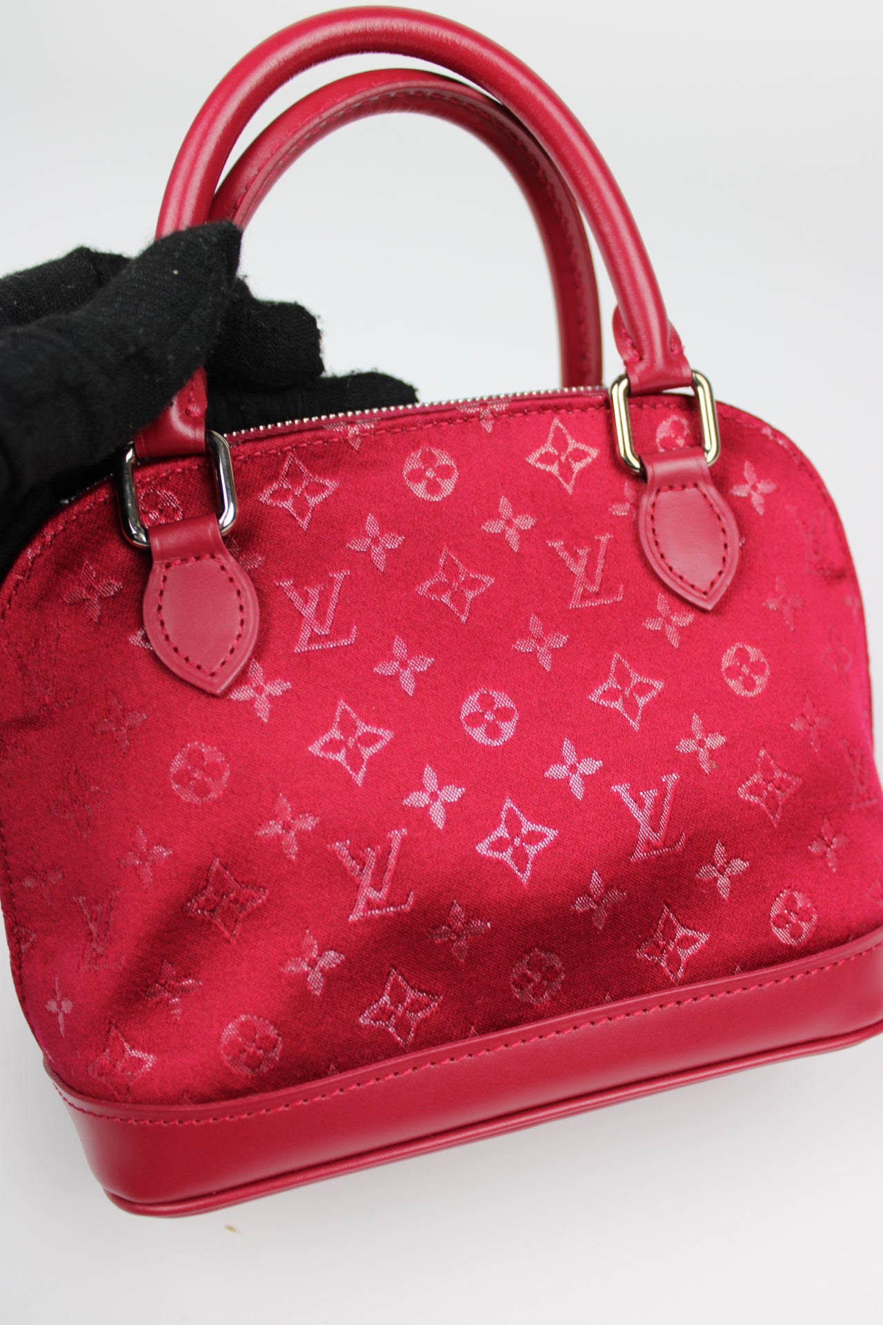 Louis Vuitton Satin Micro Alma Bag 2002