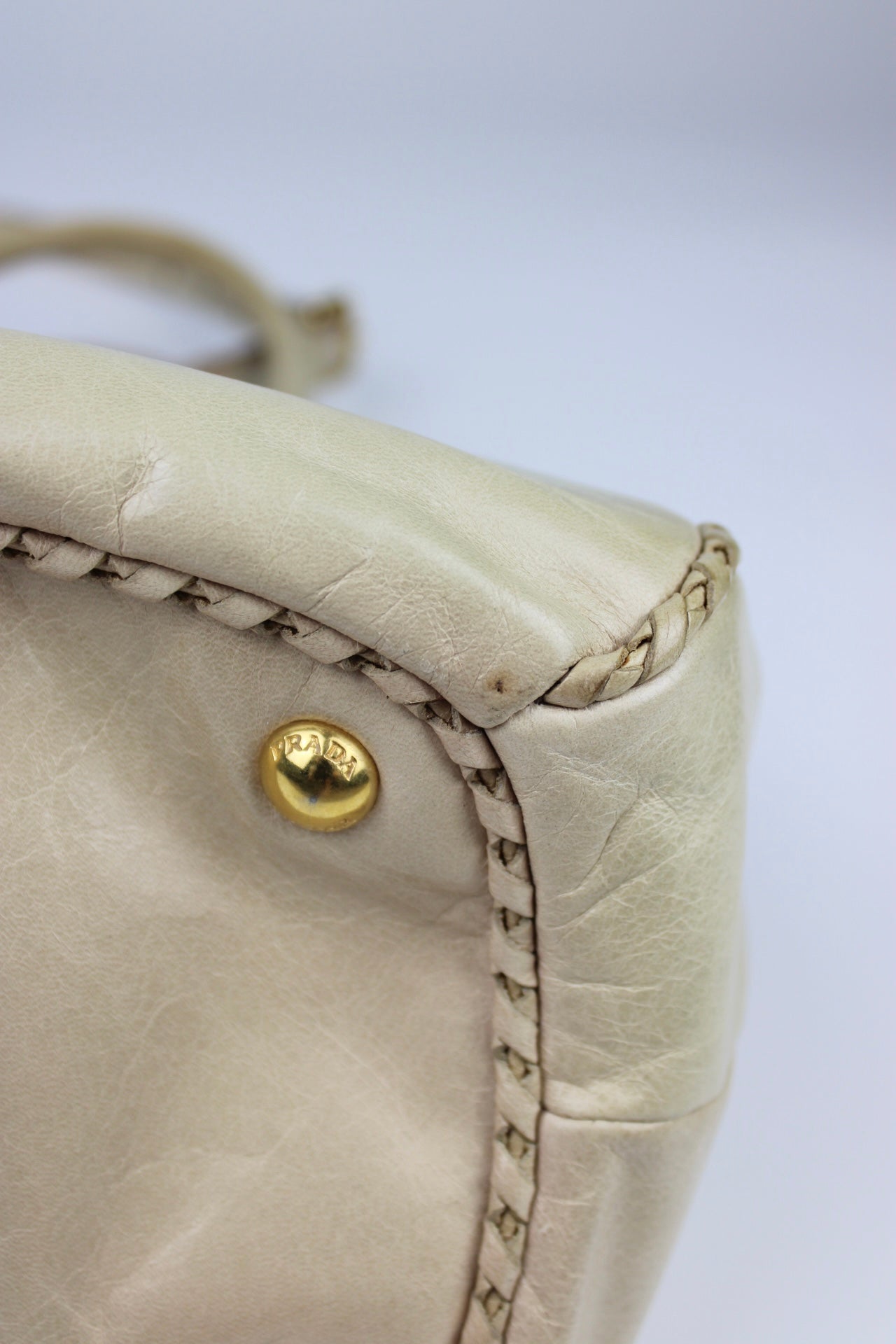 Prada Vitello Shine 2-Way Bow Bag
