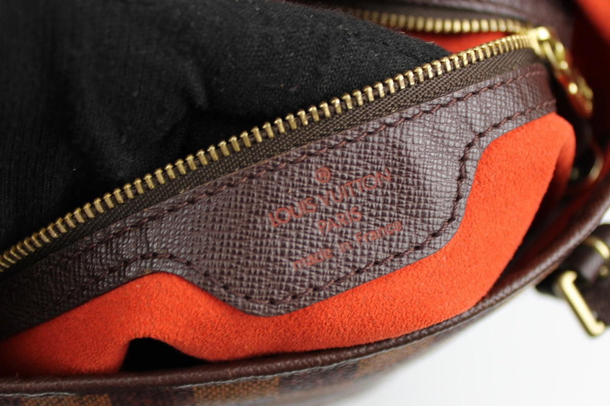 Pre-owned Louis Vuitton Damier Ebene Bucket Bag 1998