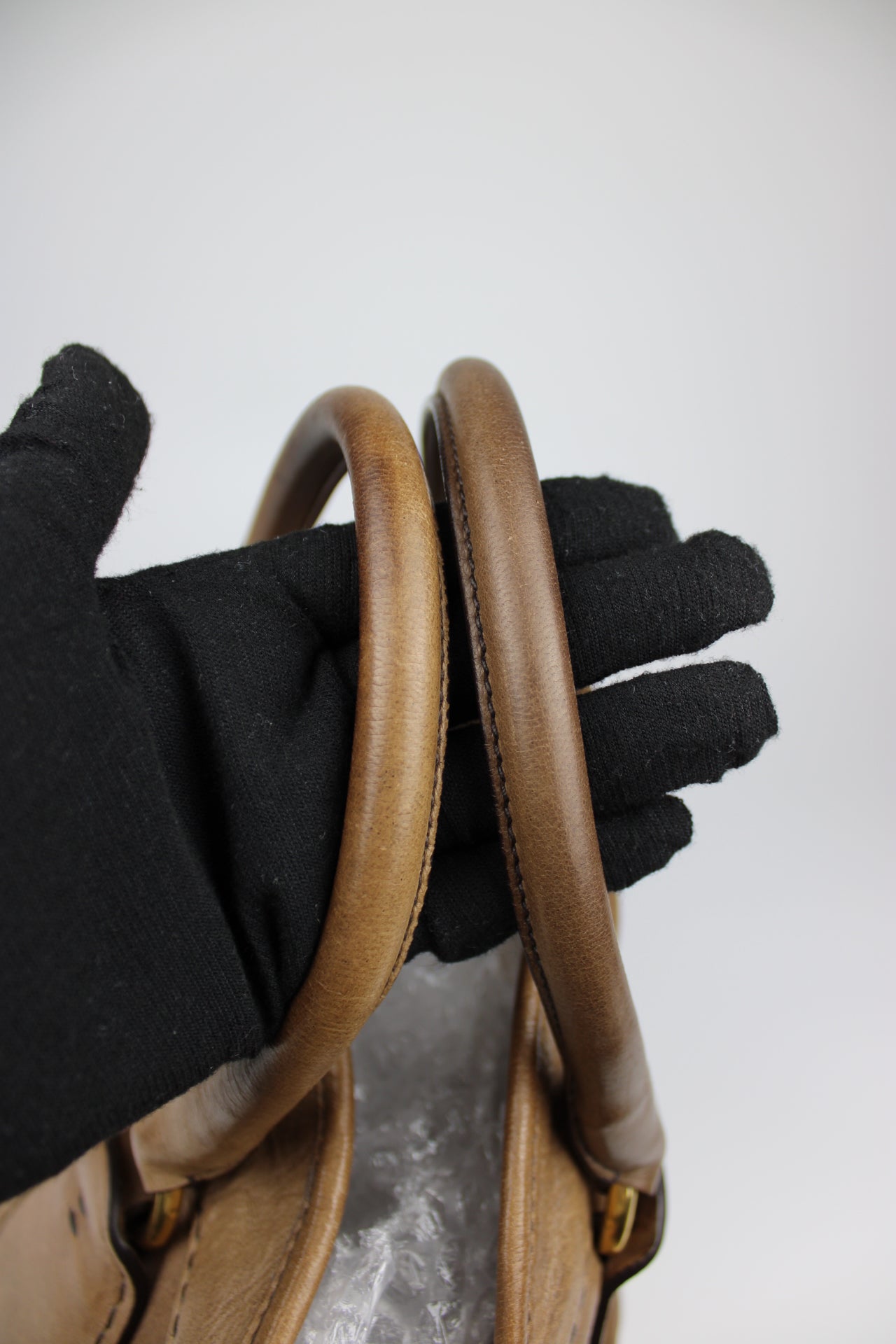 Prada Cervo Bowling Hobo 2-Way Bag