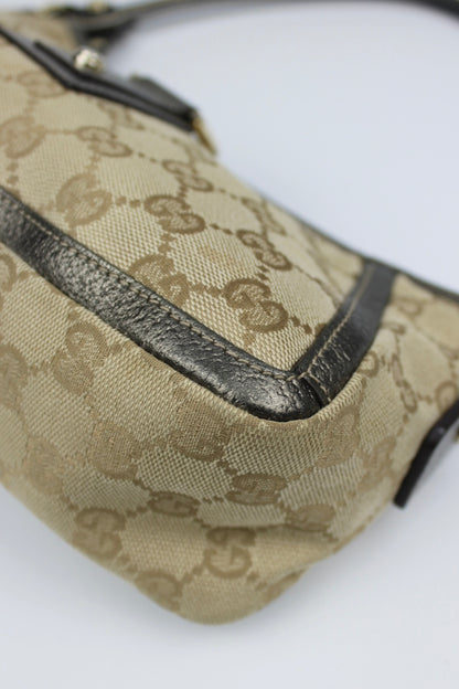 Pre-owned Gucci Monogram Abbey Bag